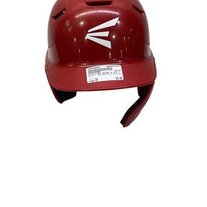 Used Easton RED HELMET WITH JAW GUARD Batting Helmet No Mask Red SM 11347-S000265646