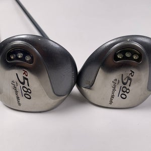 TaylorMade R580 3 & 5 Fairway Wood Set 15* 18* MAS2 50g Ladies RH