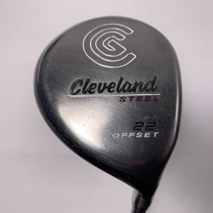 Cleveland Launcher Steel Offset 7 Fairway Wood 22* Senior RH Midsize Grip