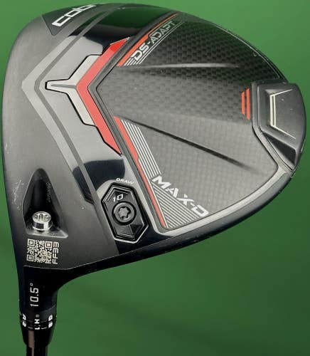 Cobra DS-Adapt MAX-D Draw 10.5* LEFT Hand Driver Regular Flex LINQ Red 5F3 LH