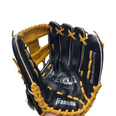 Used Franklin FIELD MASTER BB/SB Glove RH Throw Black 11" 11883-S000158524