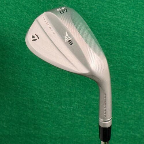 TaylorMade Milled Grind 5 MG5 Chrome 60-LB8 60 Lob Wedge DG S200 TI Steel Stiff