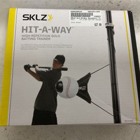 Used SKLZ HIT-A-WAY BATTING Trainer Black 11855-S000200529