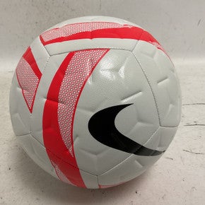 Used Nike ACADEMY SUPERLIGHT Size 4 Soccer Ball White And Red 11855-S000200519