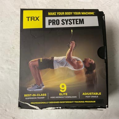 Used TRX PRO SYSTEM Black And Yellow 11855-S000200508