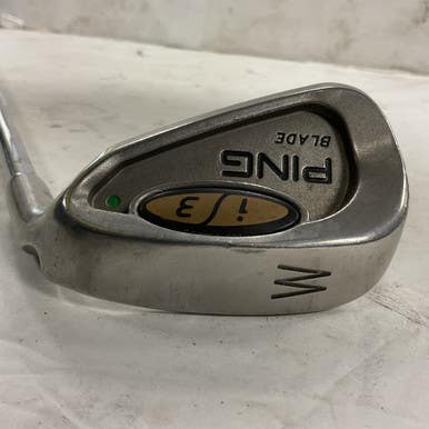 Used Ping I3 GREEN DOT Golf Wedge Mens RH Pitching Wedge 11855-S000200489
