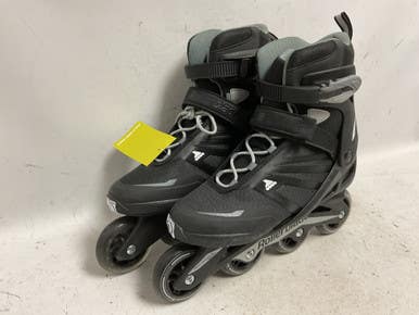 Used Rollerblade ZETRABLADE Senior Rec Fitness Skates Black Senior 9 11855-S000200557