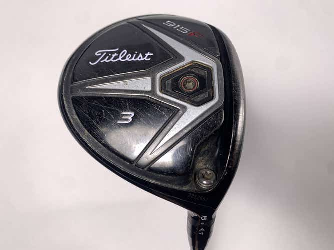Titleist 915 F 3 Fairway Wood 15* Tensei Blue Raw AV Series 65g Stiff RH