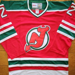 New Jersey Devils Throwback Claude Lemieux Jersey Size XL