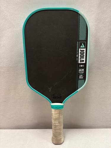 Used JOOLA PERSEUS IV 16MM Pickleball Racquet Turquoise 11490-S000270201