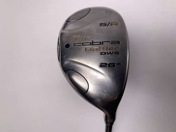 Cobra Baffler DWS 5 Hybrid 26* Aldila NV HL 65g Stiff Graphite Mens RH