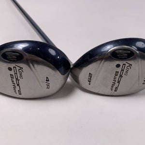Cobra Baffler 2005 4 & 5 Hybrid Set 26* 29* Aldila NV HL 50g Ladies RH