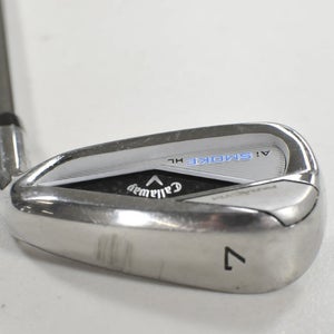 Callaway Paradym Ai Smoke HL Single 7 Iron Regular Flex RH MPH 85g Steel #213630