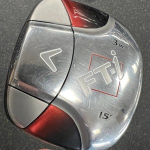 Used Callaway FT-I Mens Fairway Wood RH 3 Wood 11497-S000156240