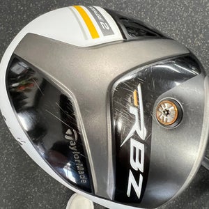 Used Taylormade RBZ STAGE 2 Mens Driver RH 10.5 Degree 11497-S000156234