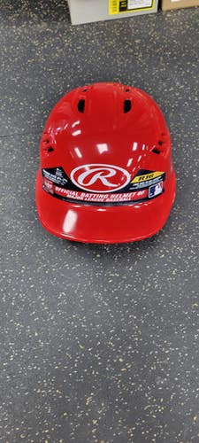 Rawlings NEW R16 6 7/8 - 7 5/8 Batting Helmet No Mask Red One Size 11497-S000156222