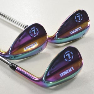 Lazrus Milled 52*, 56*, 60* Wedge Set Right Steel  # 213669