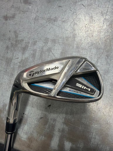 Used Taylormade SIM 2 MAX Golf Chipper LH Gap/Approach Wedge 11337-S000481343