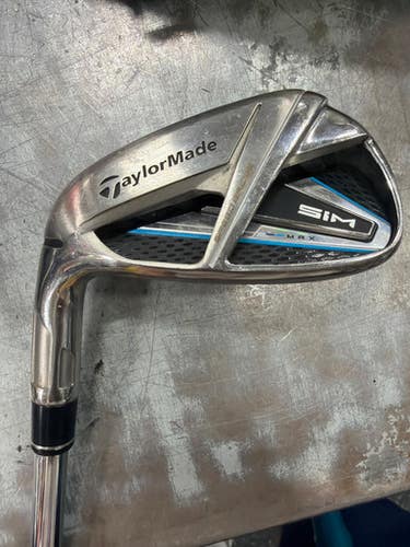 Used Taylormade SIM MAX Mens Individual Iron LH 9 Iron 11337-S000481341