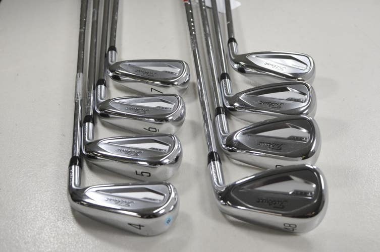 Titleist T350 2023 4-PW,48* Iron Set Regular Flex RH AMT Red R300 Steel # 213713