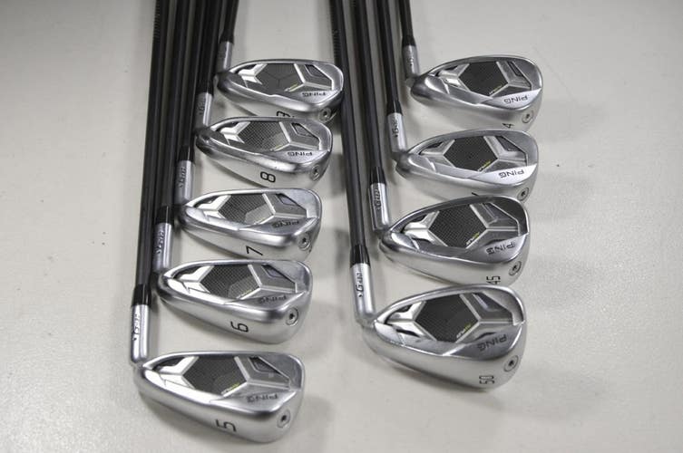 Ping G430 5-W,45*,50*,54* Iron Set Regular Flex Right Alta CB Graphite  # 213681