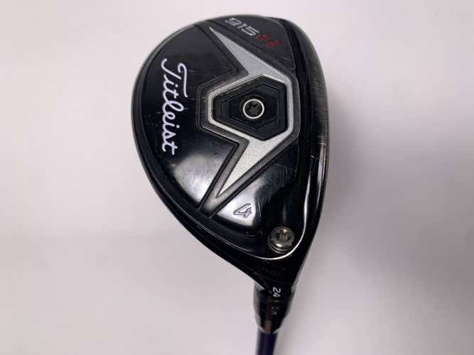 Titleist 915 H 4 Hybrid 24* Mitsubishi Rayon Diamana S+72 72g Regular RH