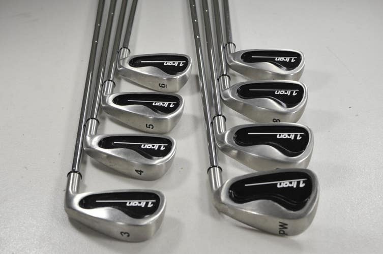 1 Iron Golf Single Length 3-PW Iron Set RH Uniflex Steel  #212691