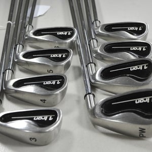 1 Iron Golf Single Length 3-PW Iron Set RH Uniflex Steel 37.5"  # 213558