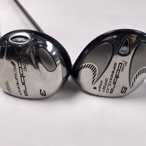 Cobra Speed LD M Offset 3 & 5 Fairway Set 15* 18* M Speed Tuned 45g Senior  RH