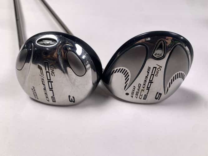Cobra Speed LD M Offset 3 & 5 Fairway Set 15* 18* M Speed Tuned 45g Senior  RH