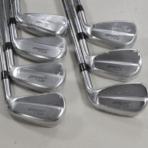 Titleist T250 2025 4-PW Iron Set Stiff Flex Right AMT Black Steel NEW  # 213714