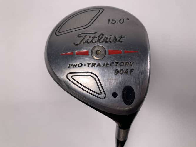 Titleist 904 F 3 Fairway Wood 15* Graphite Design YS-6FW+ Stiff Graphite Mens RH