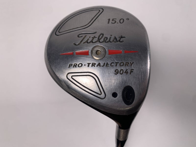 Titleist 904 F 3 Fairway Wood 15* Graphite Design YS-6FW+ Stiff Graphite Mens RH