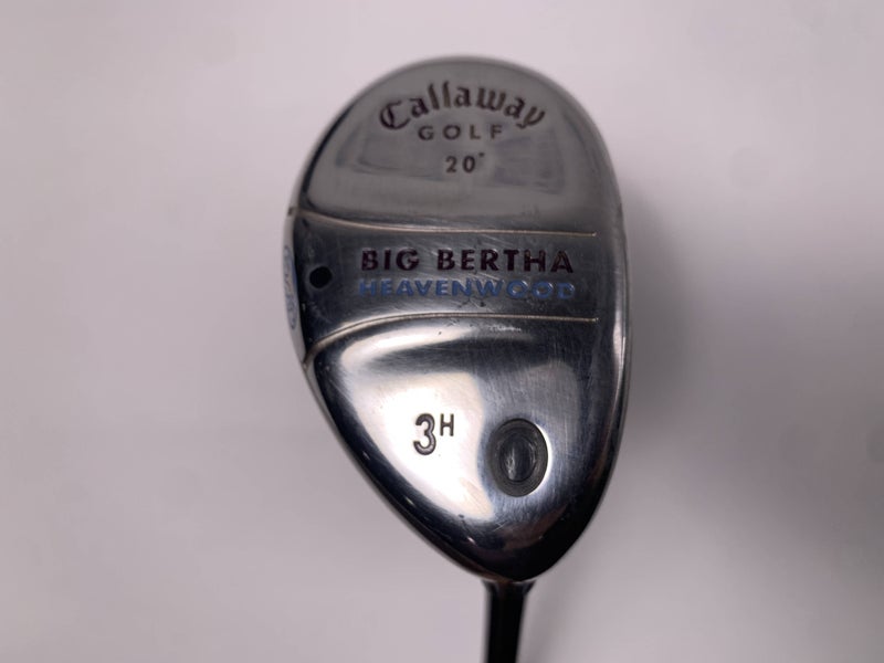 Callaway Big Bertha Heavenwood 3 Hybrid 20* Big Bertha Gems 55 Ladies RH