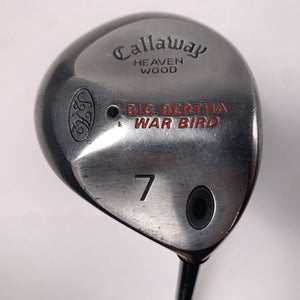 Callaway Big Bertha Warbird 7 Fairway Wood 21* RCH 90 Regular Graphite Mens RH