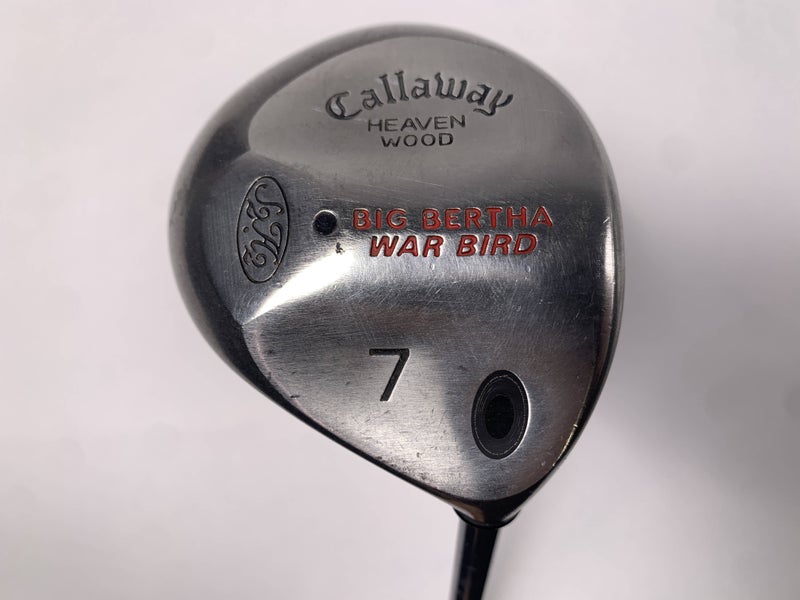 Callaway Big Bertha Warbird 7 Fairway Wood 21* RCH 90 Regular Graphite Mens RH