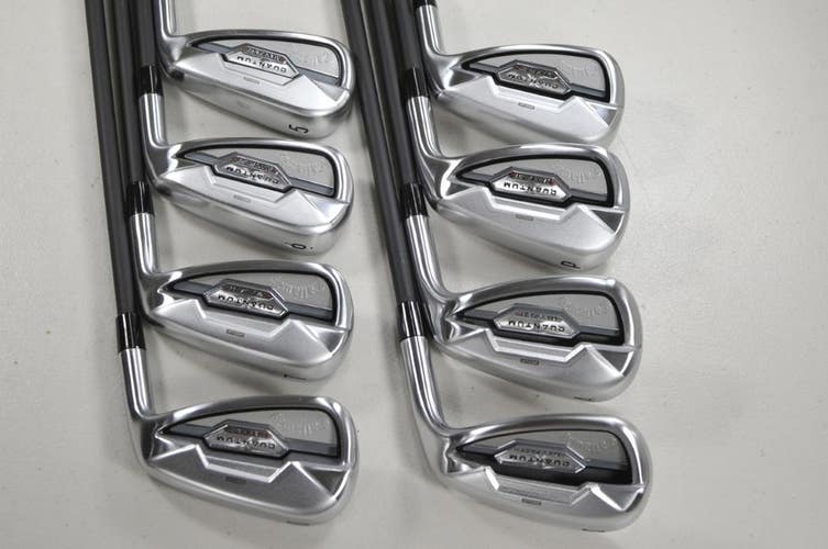 Callaway Quantum Max Fast 5-PW,AW,SW Iron Set Senior Flex RH Graphite # 213803
