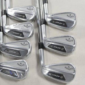 Callaway Apex Pro 24 4-PW Iron Set Stiff Flex Right DG MID S300 Steel  # 213950
