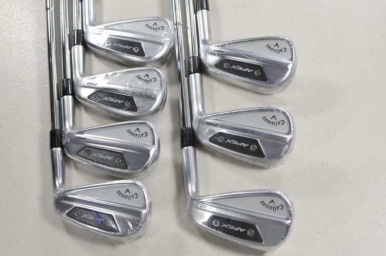 Callaway Apex Pro 24 4-PW Iron Set Stiff Flex Right DG MID S300 Steel # 213950