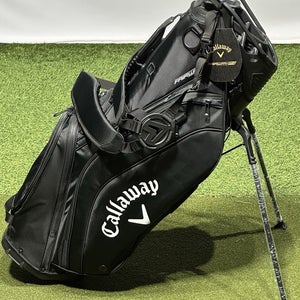 Callaway Fairway 14 Stand Carry Double Strap Golf Bag 14-Way Color: Black NEW