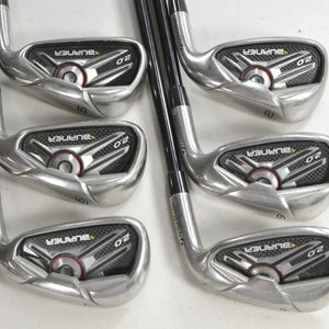 TaylorMade Burner 2.0 5-PW Iron Set Regular Flex Right Paradise Graphite #212643