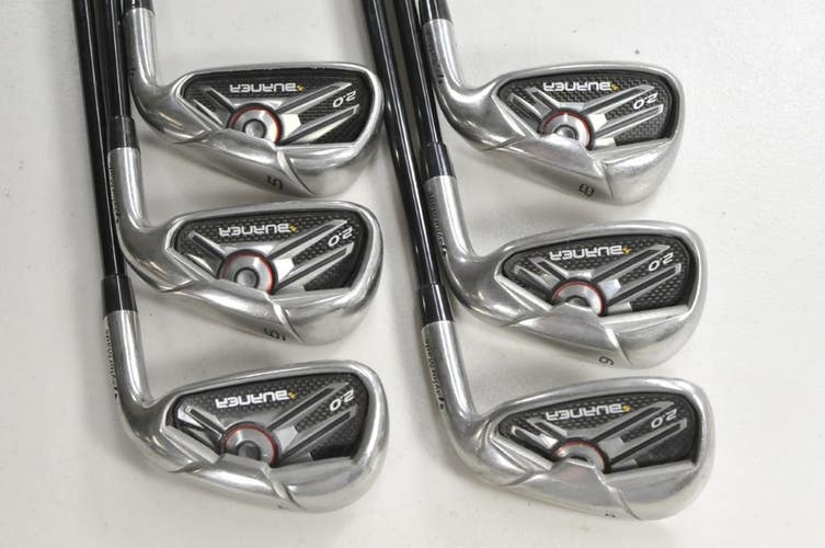 TaylorMade Burner 2.0 5-PW Iron Set Regular Flex Right Paradise Graphite #212643
