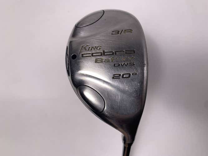 Cobra Baffler DWS 3 Hybrid 20* Aldila NV HL 65g Stiff Graphite Mens RH