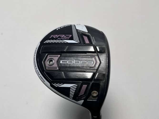 Cobra RAD Speed 3 Fairway Wood 18.5* UST Mamiya Helium 4F1 Ladies RH