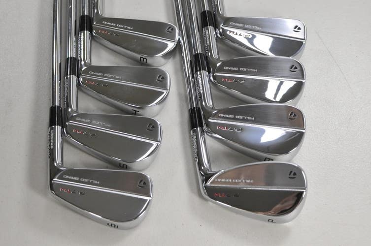 TaylorMade P7TW 3-PW Iron Set Stiff Flex Right DG S300 Steel NEW  # 213645