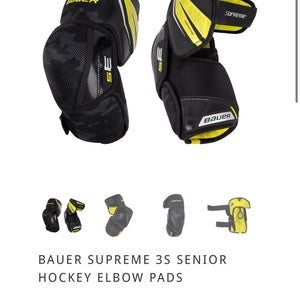 Senior Medium Bauer Supreme 3S Pro Elbow Pads (Used)