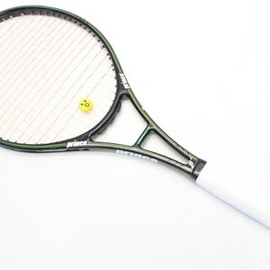 *USED* PRINCE CLASSIC GRAPHITE MIDPLUS TENNIS RACQUET (4 3/8) FROM A COLLECTOR