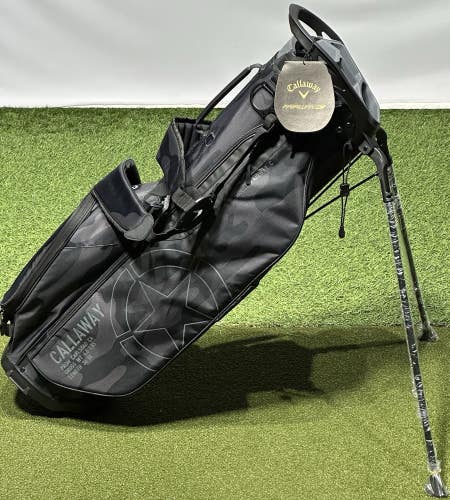 Callaway Fairway C Stand Carry Double Strap Golf Bag 4-Way Special Ops Camo NEW