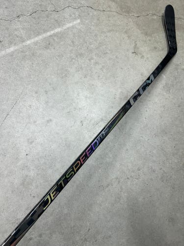 65 Flex P28 Senior CCM Jetspeed FT7 Pro Left Hand Hockey Stick Pro Stock (Used)