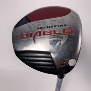 Callaway Big Bertha Diablo 3 Fairway Wood 15* 60g Stiff RH